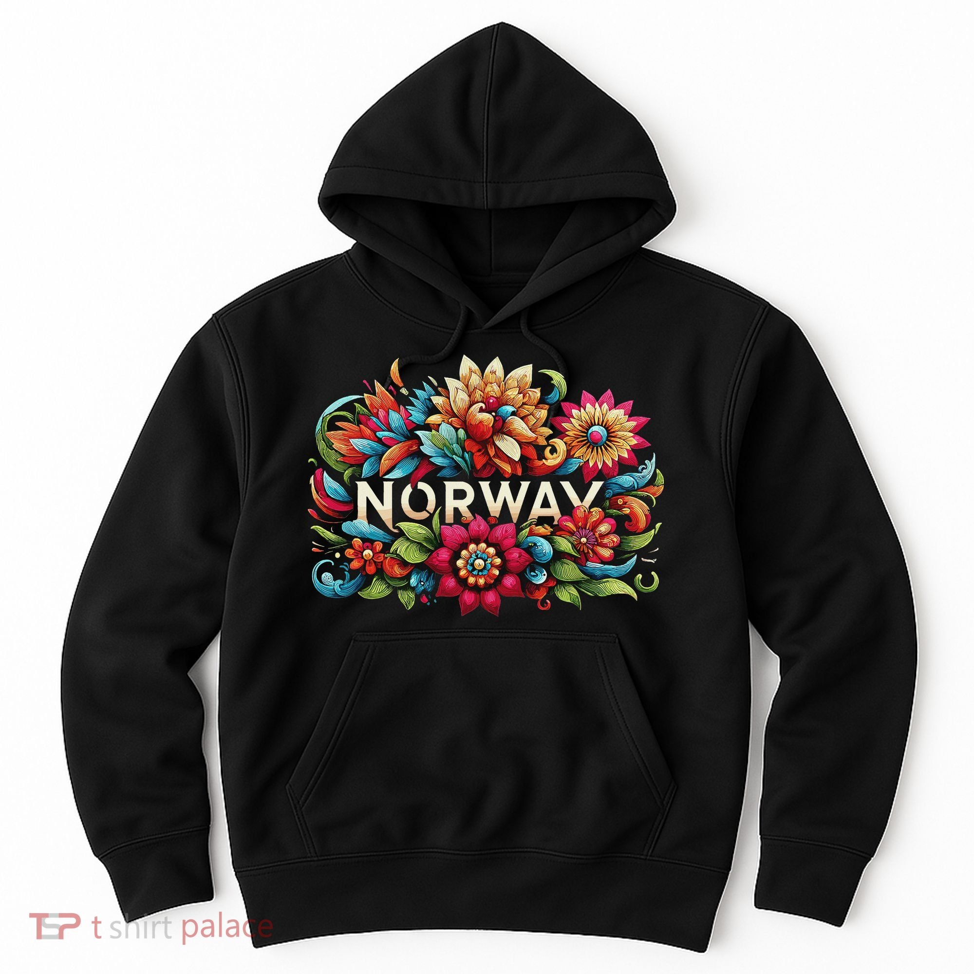 Flowers Of Norway Norwegian Hoodie