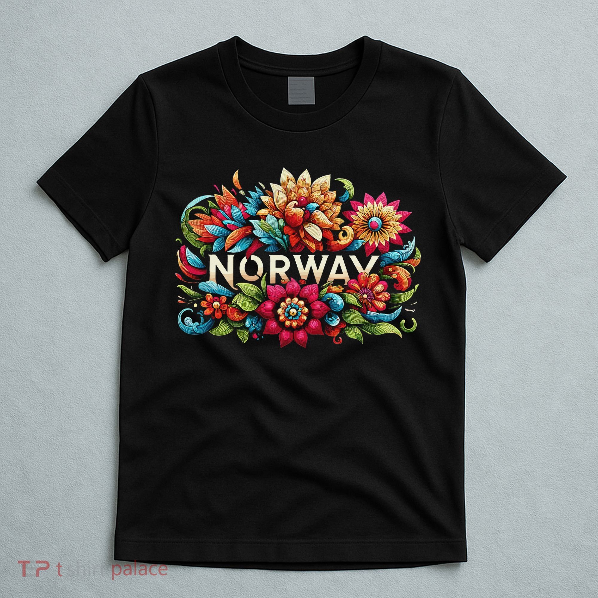 Flowers Of Norway Norwegian T-Shirt
