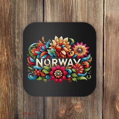 Flowers Of Norway Norwegian Coaster