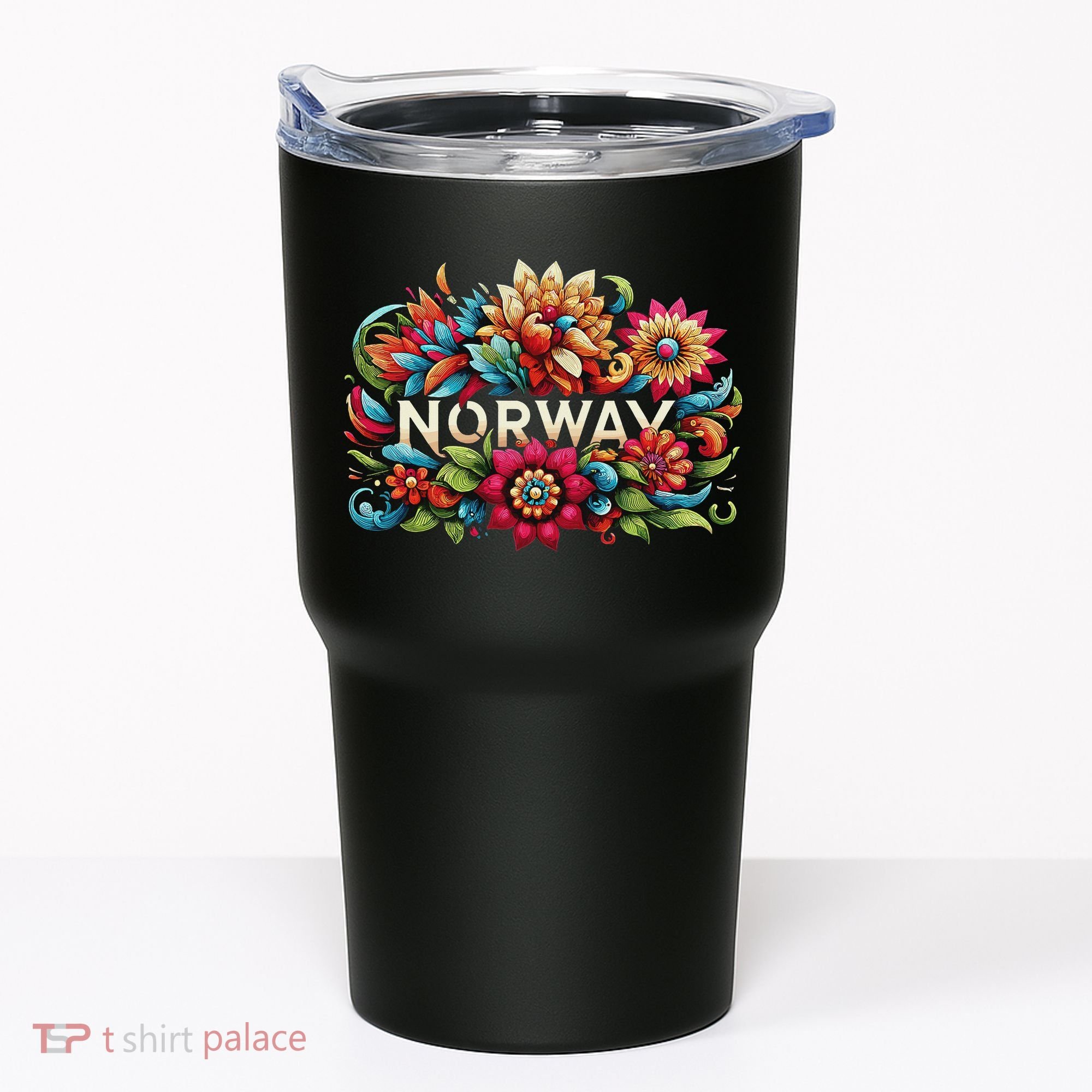 Flowers Of Norway Norwegian Tumbler