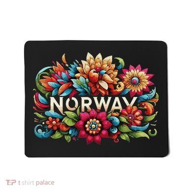 Flowers Of Norway Norwegian Mousepad