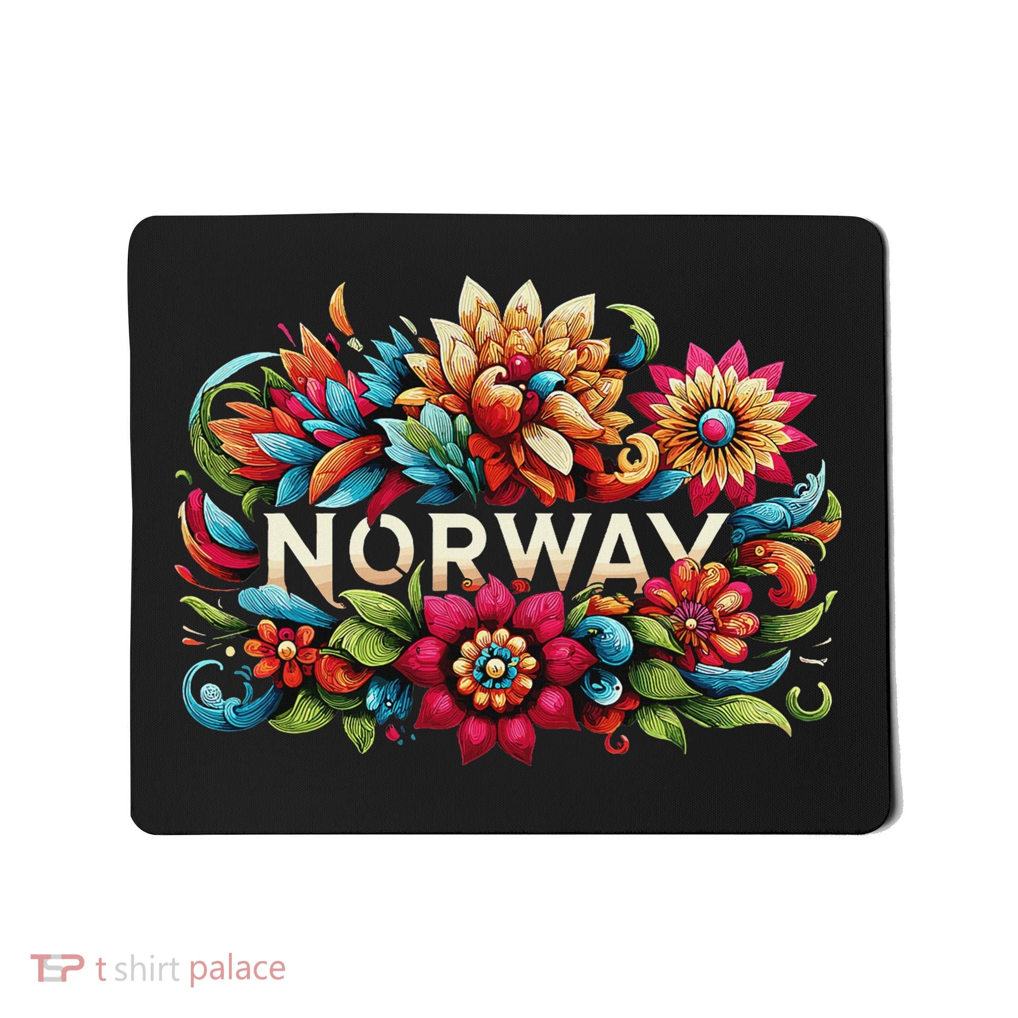 Flowers Of Norway Norwegian Mousepad