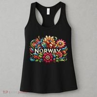 Flowers Of Norway Norwegian Women's Tank Top thumb 3