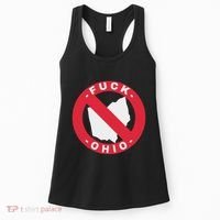 Fuck Ohio Nobody Likes Ohio Anti Ohio Women's Tank Top thumb 0