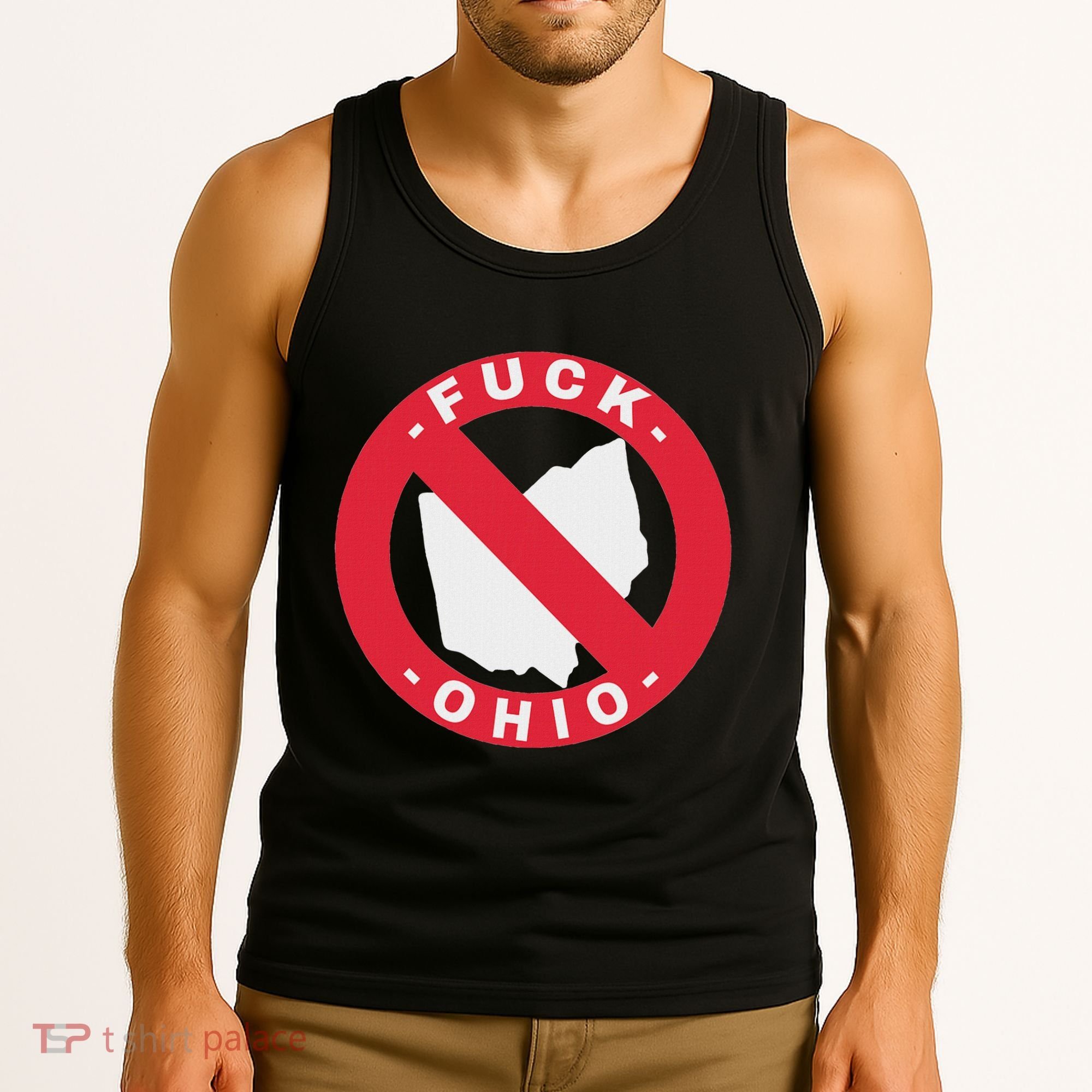 Fuck Ohio Nobody Likes Ohio Anti Ohio Tank Top