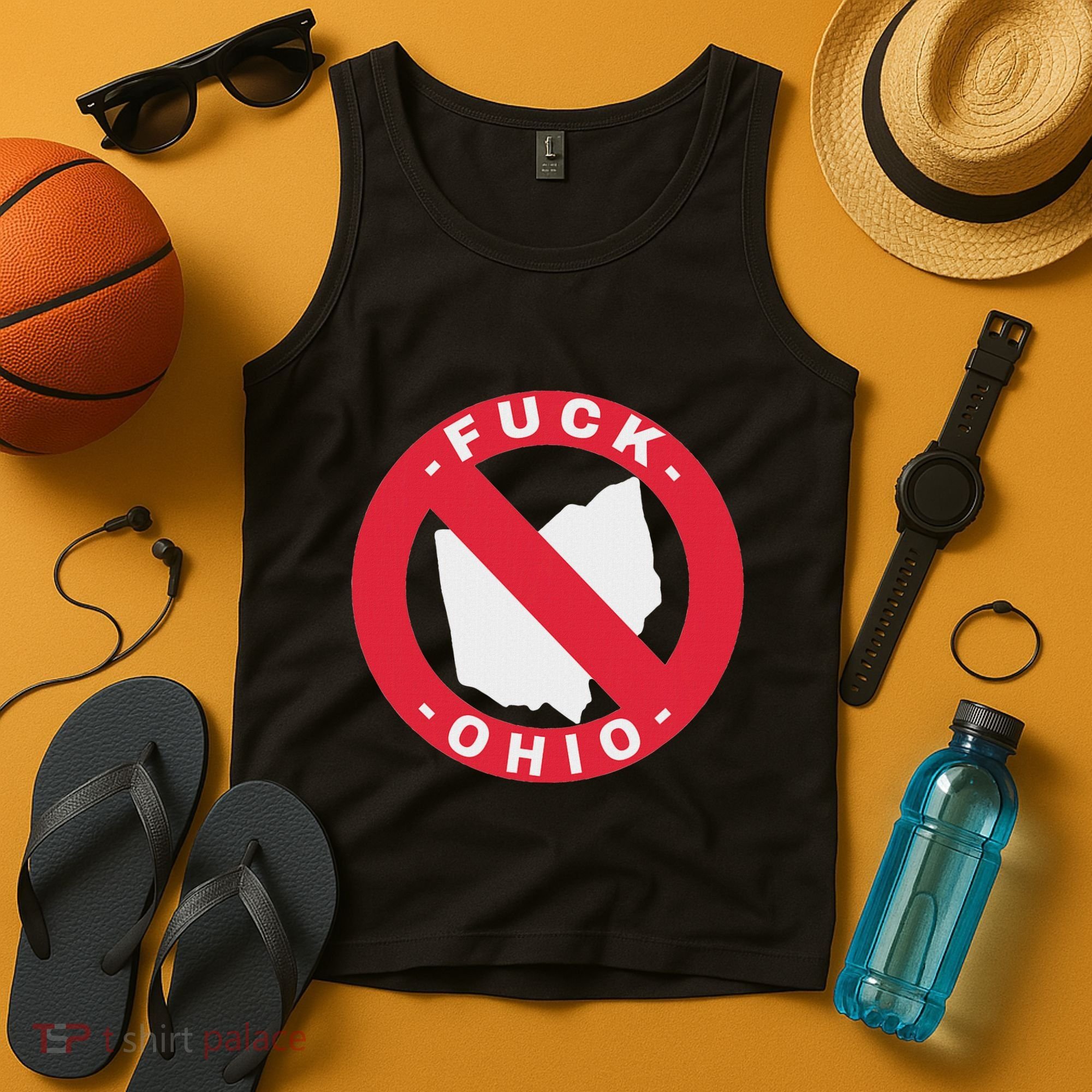 Fuck Ohio Nobody Likes Ohio Anti Ohio Tank Top