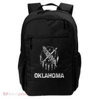 Flag Of Oklahoma The Sooner State Tulsa Norman Edmond Backpack thumb 0