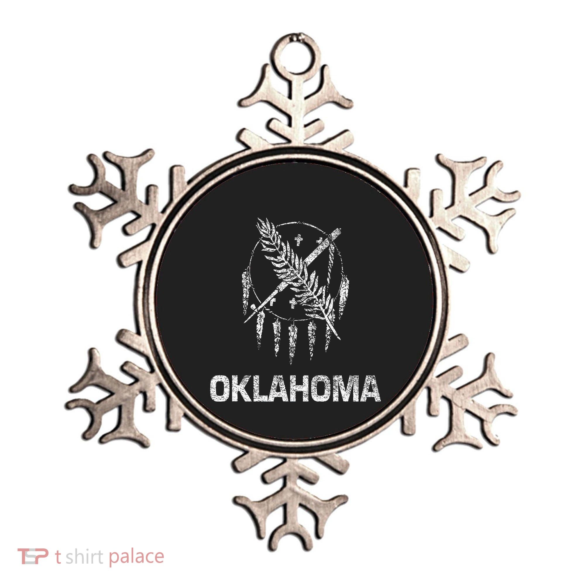 Flag Of Oklahoma The Sooner State Tulsa Norman Edmond Ornament