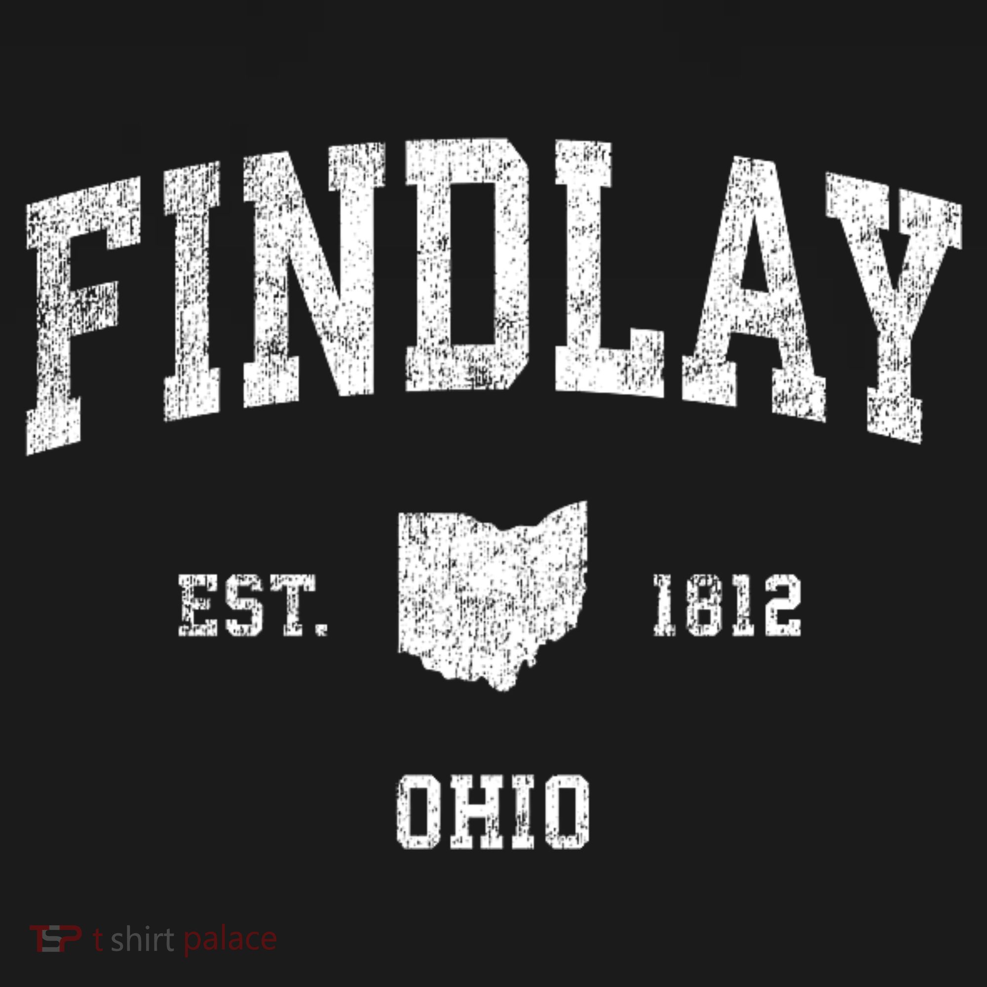 Findlay Ohio Oh Vintage Sports T-Shirt