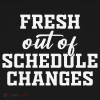 Fresh Out Of Schedule Changes Funny School Counselor Doggie Tank thumb 4
