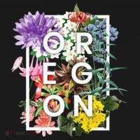 Flowers Of Oregon Word Art Oregonian Pride Women's Hoodie thumb 2