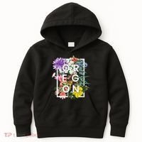 Flowers Of Oregon Word Art Oregonian Pride Kids Hoodie thumb 0