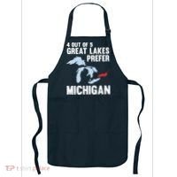 Four Out of Five Great Lakes Prefer Michigan Tee Apron thumb 0