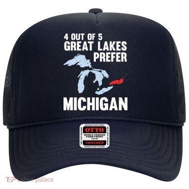 Four Out of Five Great Lakes Prefer Michigan Tee Hat