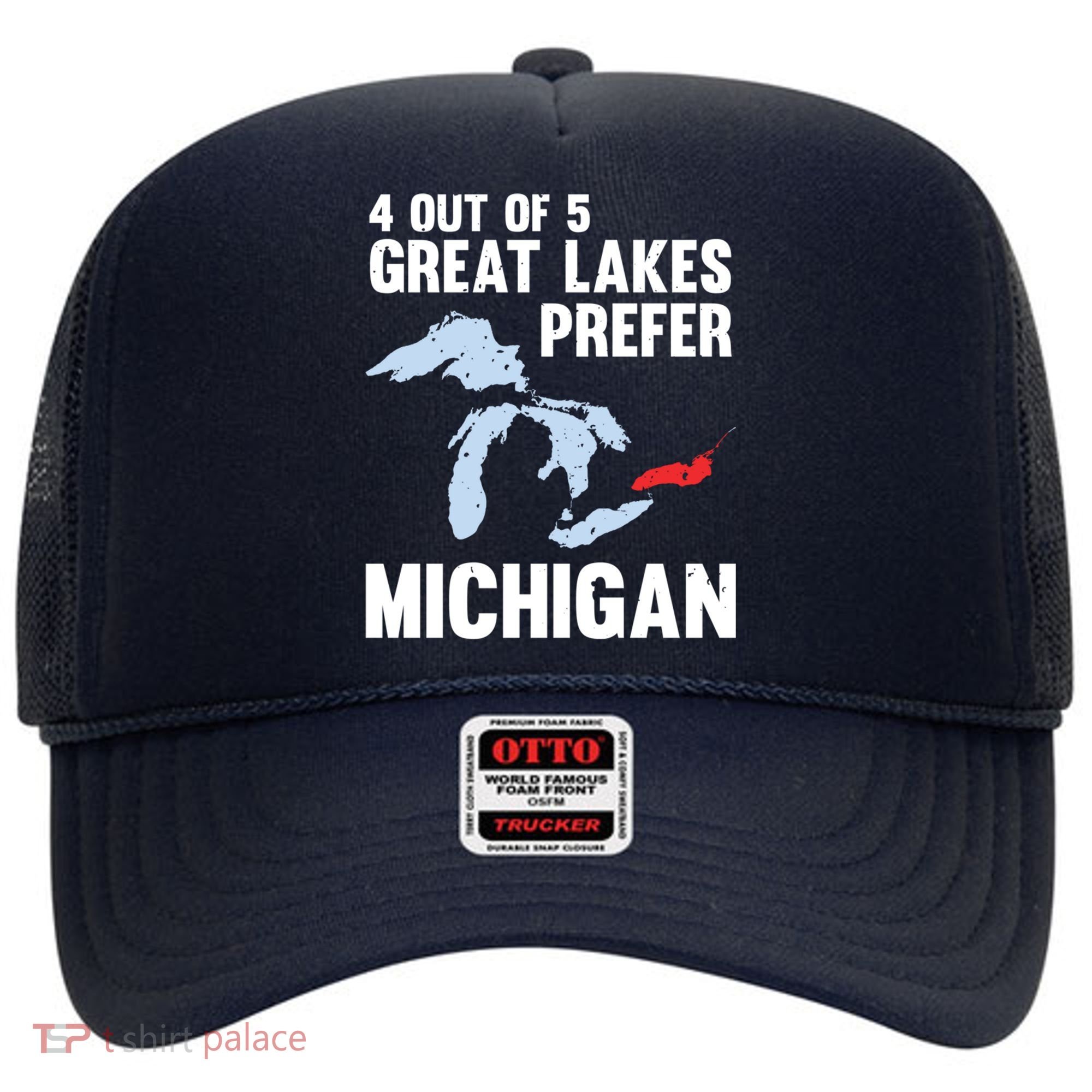Four Out of Five Great Lakes Prefer Michigan Tee Hat