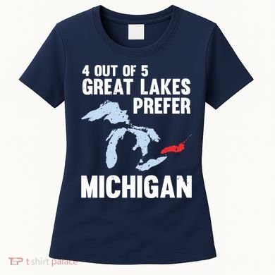 Four Out of Five Great Lakes Prefer Michigan Tee Women's T-Shirt