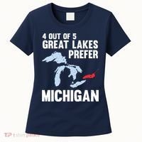 Four Out of Five Great Lakes Prefer Michigan Tee Women's T-Shirt thumb 0