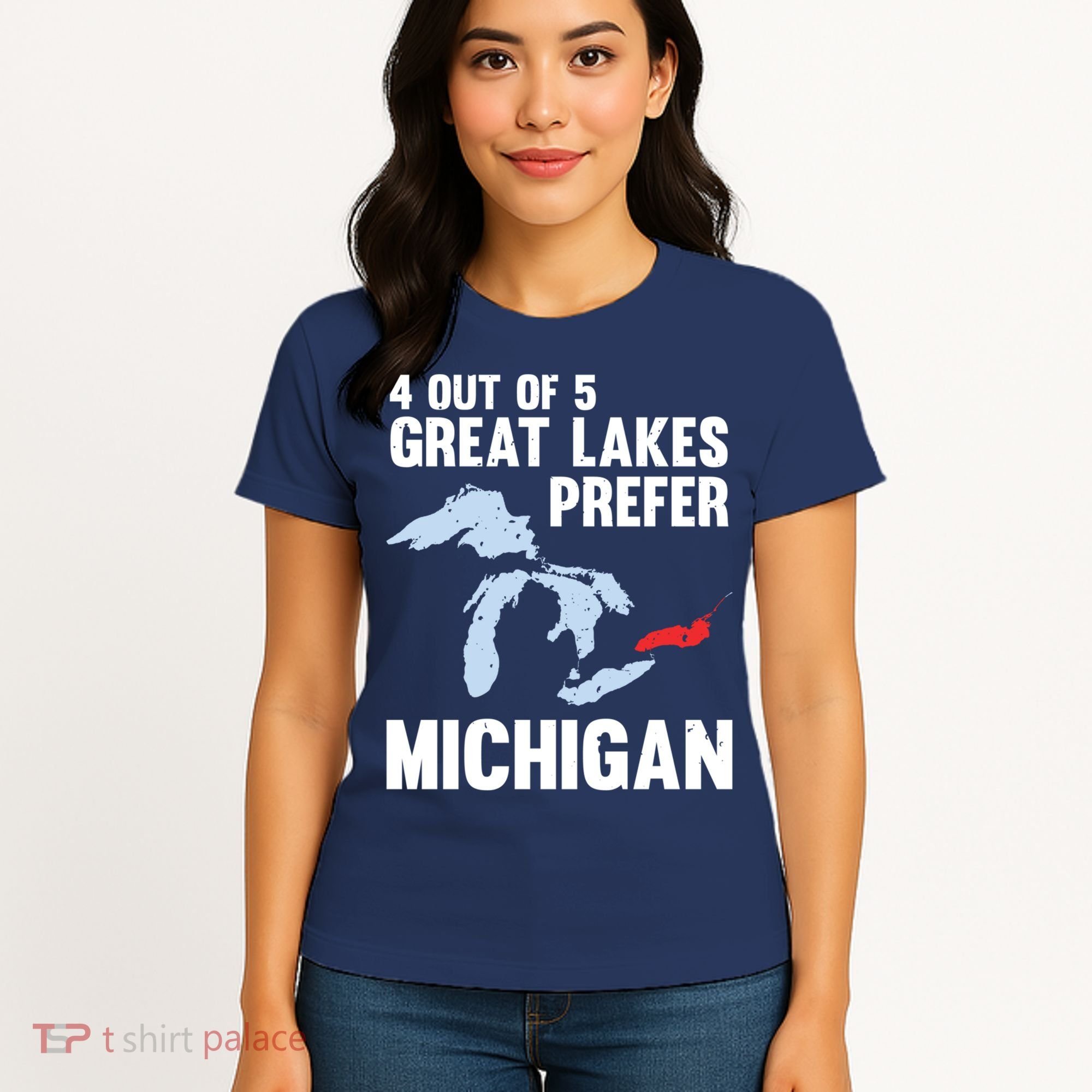 Four Out of Five Great Lakes Prefer Michigan Tee Women's T-Shirt