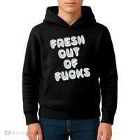 Fresh Out Of Fucks Kids Hoodie thumb 4
