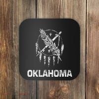 Flag Of Oklahoma The Sooner State Tulsa Norman Edmond Coaster thumb 0
