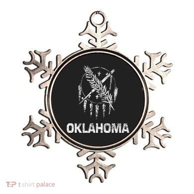 Flag Of Oklahoma The Sooner State Tulsa Norman Edmond Ornament