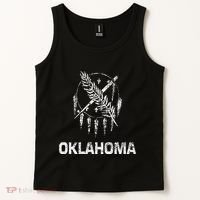 Flag Of Oklahoma The Sooner State Tulsa Norman Edmond Tank Top thumb 2