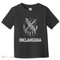 Flag Of Oklahoma The Sooner State Tulsa Norman Edmond Toddler T-Shirt thumb 0