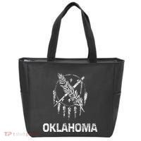 Flag Of Oklahoma The Sooner State Tulsa Norman Edmond Tote Bag thumb 0