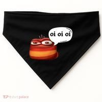 Funny Oi Oi Oi Red Worm Sarcastic Meme USA-Made Doggie Bandana thumb 0