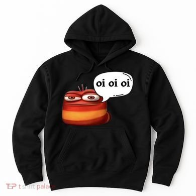 Funny Oi Oi Oi Red Worm Sarcastic Meme Hoodie