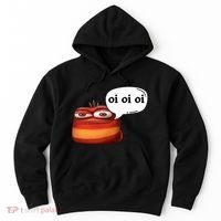 Funny Oi Oi Oi Red Worm Sarcastic Meme Hoodie thumb 0