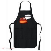 Funny Oi Oi Oi Red Worm Sarcastic Meme Apron thumb 0