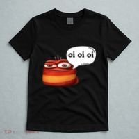 Funny Oi Oi Oi Red Worm Sarcastic Meme T-Shirt thumb 5