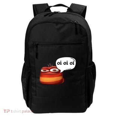 Funny Oi Oi Oi Red Worm Sarcastic Meme Backpack