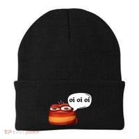 Funny Oi Oi Oi Red Worm Sarcastic Meme Beanie thumb 0