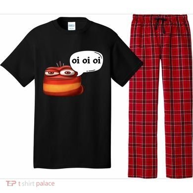 Funny Oi Oi Oi Red Worm Sarcastic Meme Pajama Set