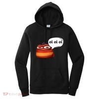 Funny Oi Oi Oi Red Worm Sarcastic Meme Women's Hoodie thumb 0