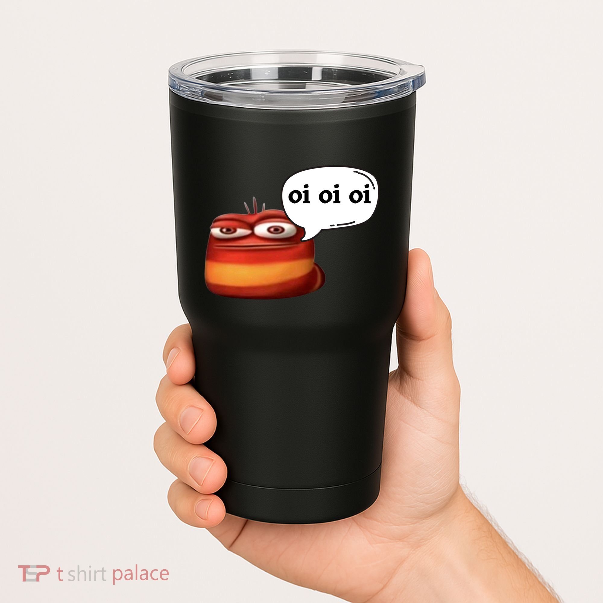Funny Oi Oi Oi Red Worm Sarcastic Meme Tumbler