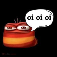 Funny Oi Oi Oi Red Worm Sarcastic Meme Mousepad thumb 1