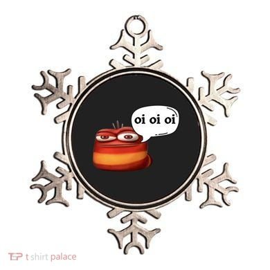 Funny Oi Oi Oi Red Worm Sarcastic Meme Ornament