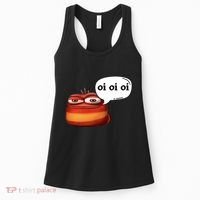 Funny Oi Oi Oi Red Worm Sarcastic Meme Women's Tank Top thumb 0