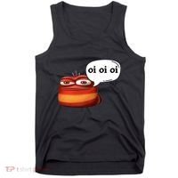 Funny Oi Oi Oi Red Worm Sarcastic Meme Tank Top thumb 0