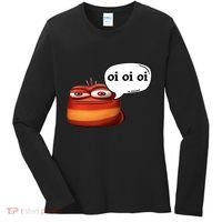 Funny Oi Oi Oi Red Worm Sarcastic Meme Women's Long Sleeve Shirt thumb 0
