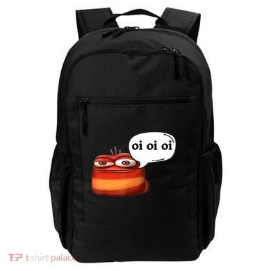 Funny Oi Oi Oi Red Worm Sarcastic Meme Backpack