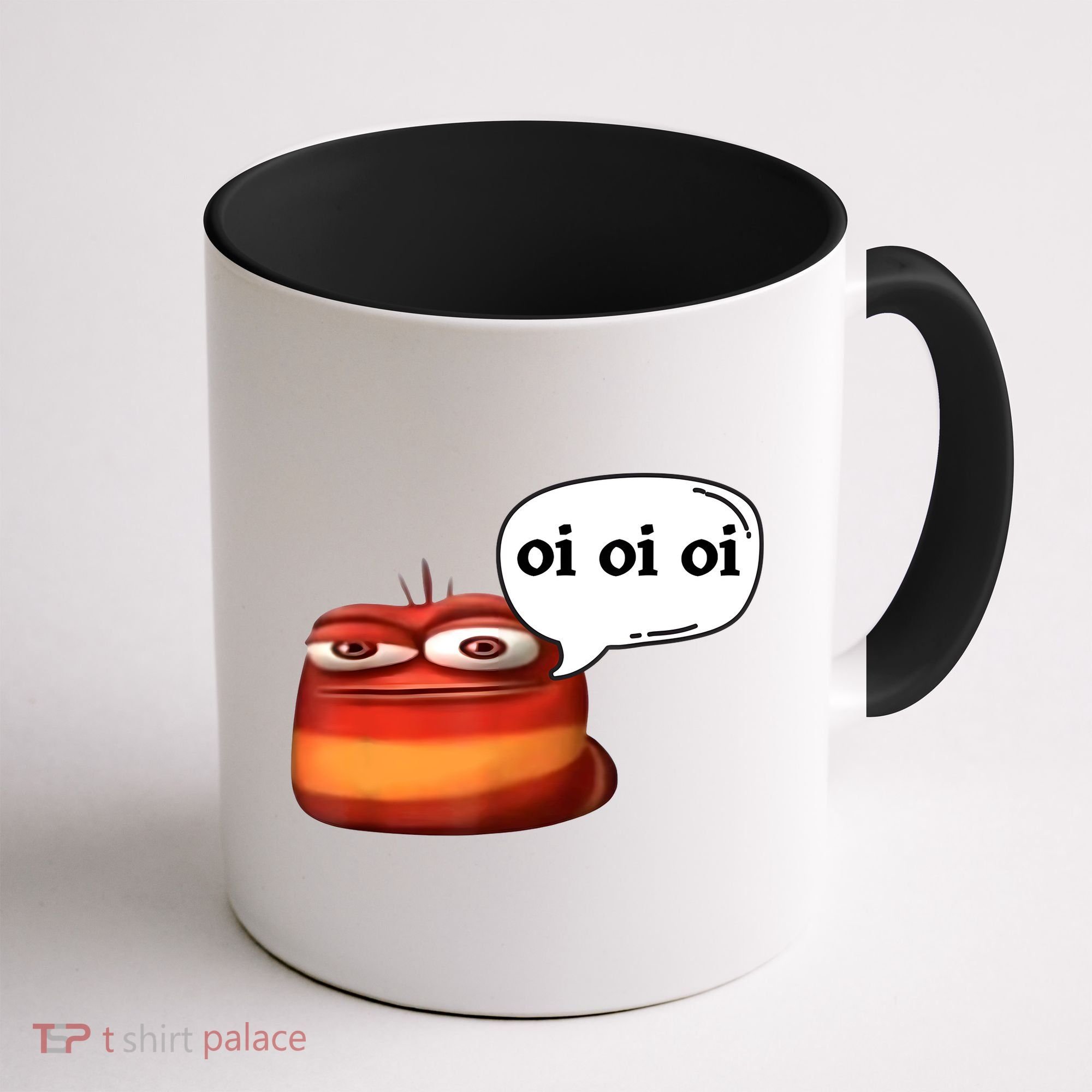 Funny Oi Oi Oi Red Worm Sarcastic Meme Coffee Mug