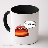 Funny Oi Oi Oi Red Worm Sarcastic Meme Coffee Mug thumb 0