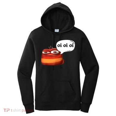 Funny Oi Oi Oi Red Worm Sarcastic Meme Women's Hoodie