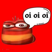 Funny Oi Oi Oi Red Worm Sarcastic Meme Sweatshirt thumb 3