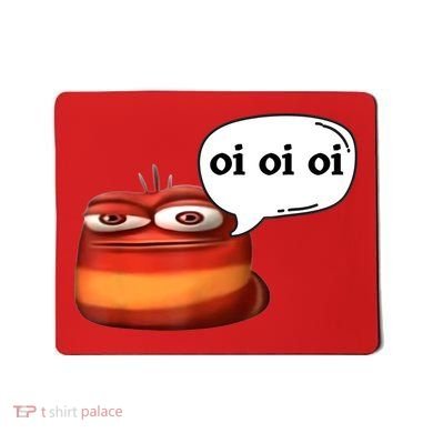 Funny Oi Oi Oi Red Worm Sarcastic Meme Mousepad