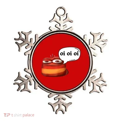 Funny Oi Oi Oi Red Worm Sarcastic Meme Ornament